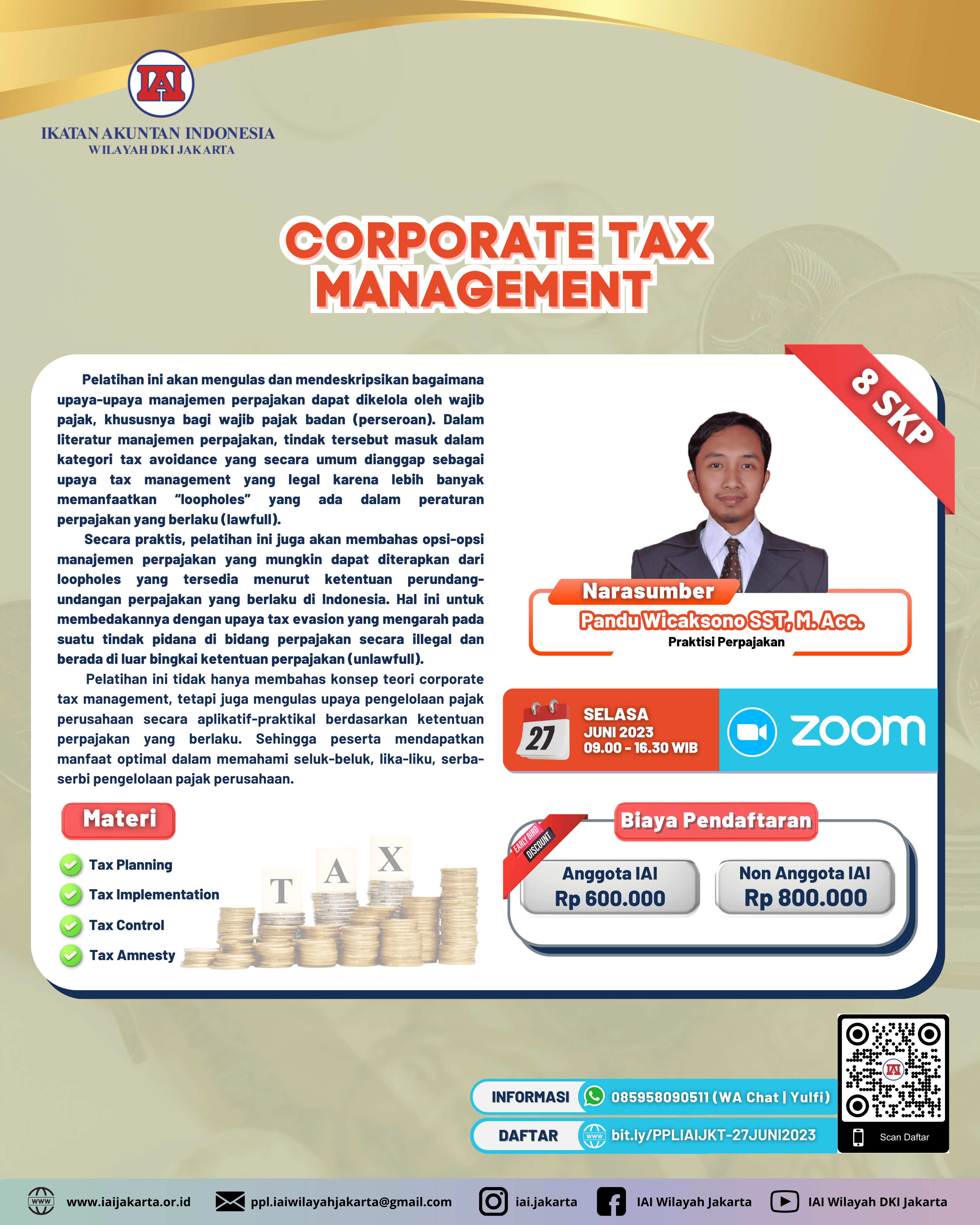 Corporate Tax Management