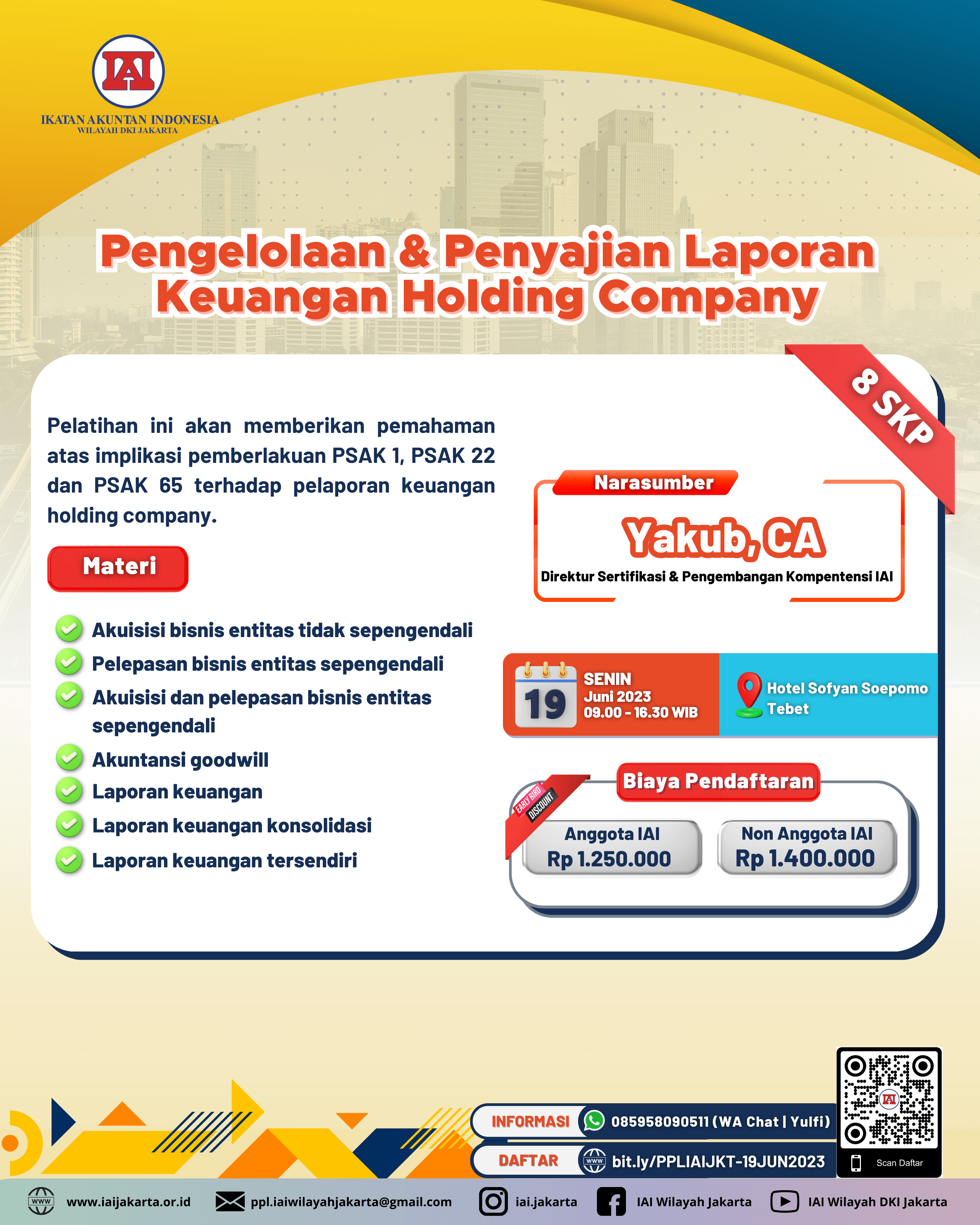 Pengelolaan & Penyajian Laporan Keuangan Holding Company