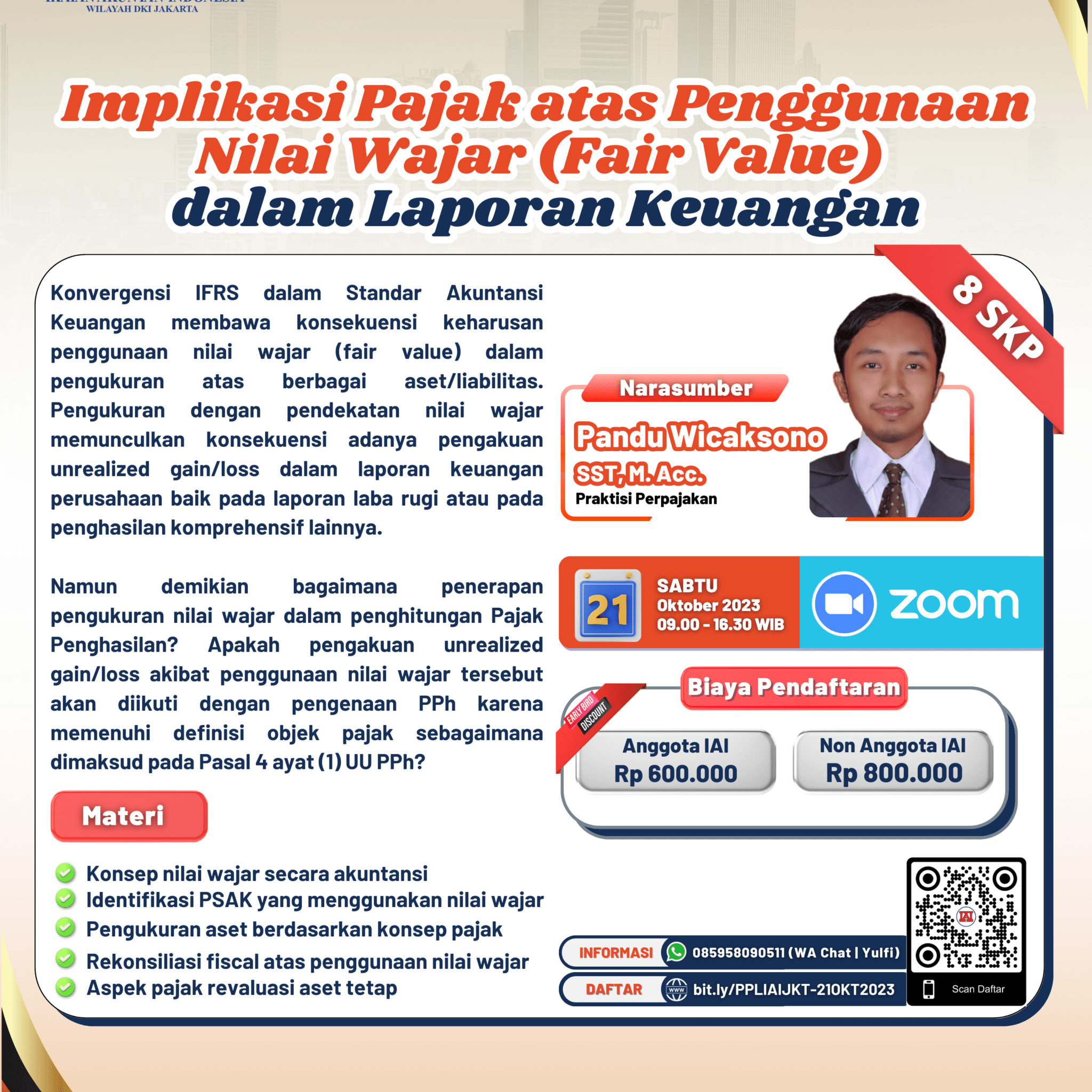 Implikasi Pajak Atas Penggunaan Nilai Wajar (Fair Value) Dalam Laporan ...