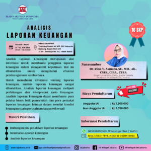 ANALISIS LAPORAN KEUANGAN