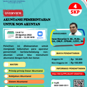Overview akuntansi pemerintahan untuk non akuntan