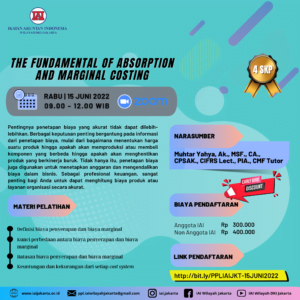 The Fundamental of Absorption and Marginal Costing