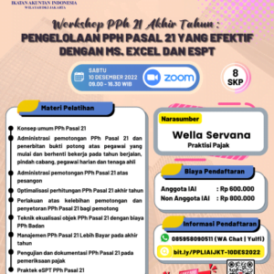 Workshop PPh 21 Akhir Tahun1