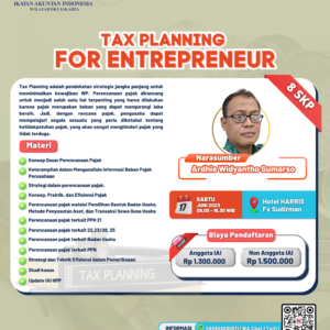 Tax Planning for Entrepreneur