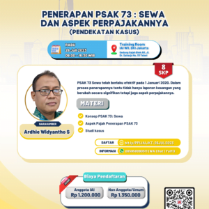 Penerapan PSAK 73 Sewa dan Aspek Perpajakannya