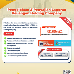Pengelolaan & Penyajian Laporan Keuangan Holding Company