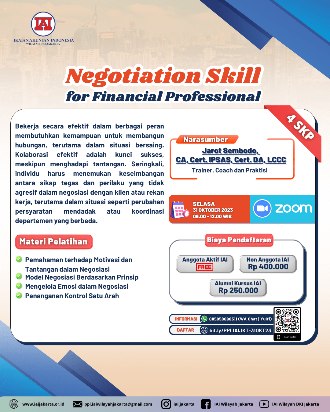 Negotiation Skill for Financial Professional