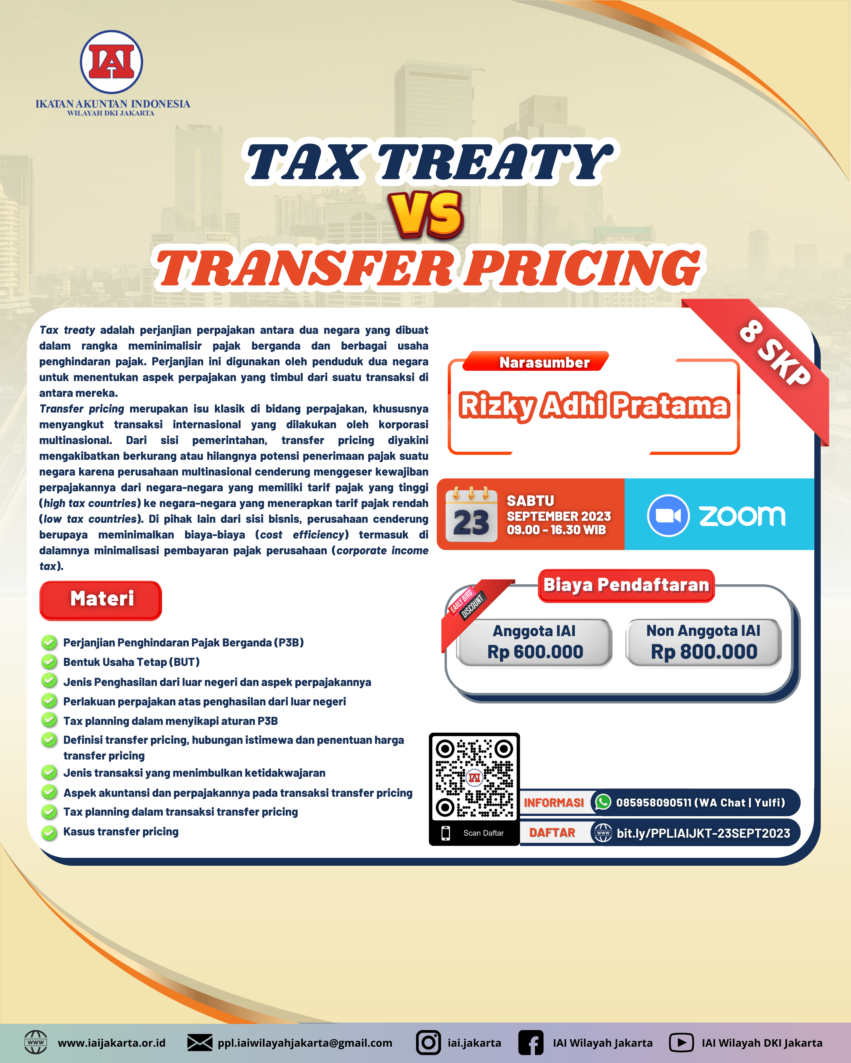 TAX TREATY VS TRANSFER PRICING_sept