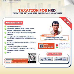 TAXATION FOR HRD