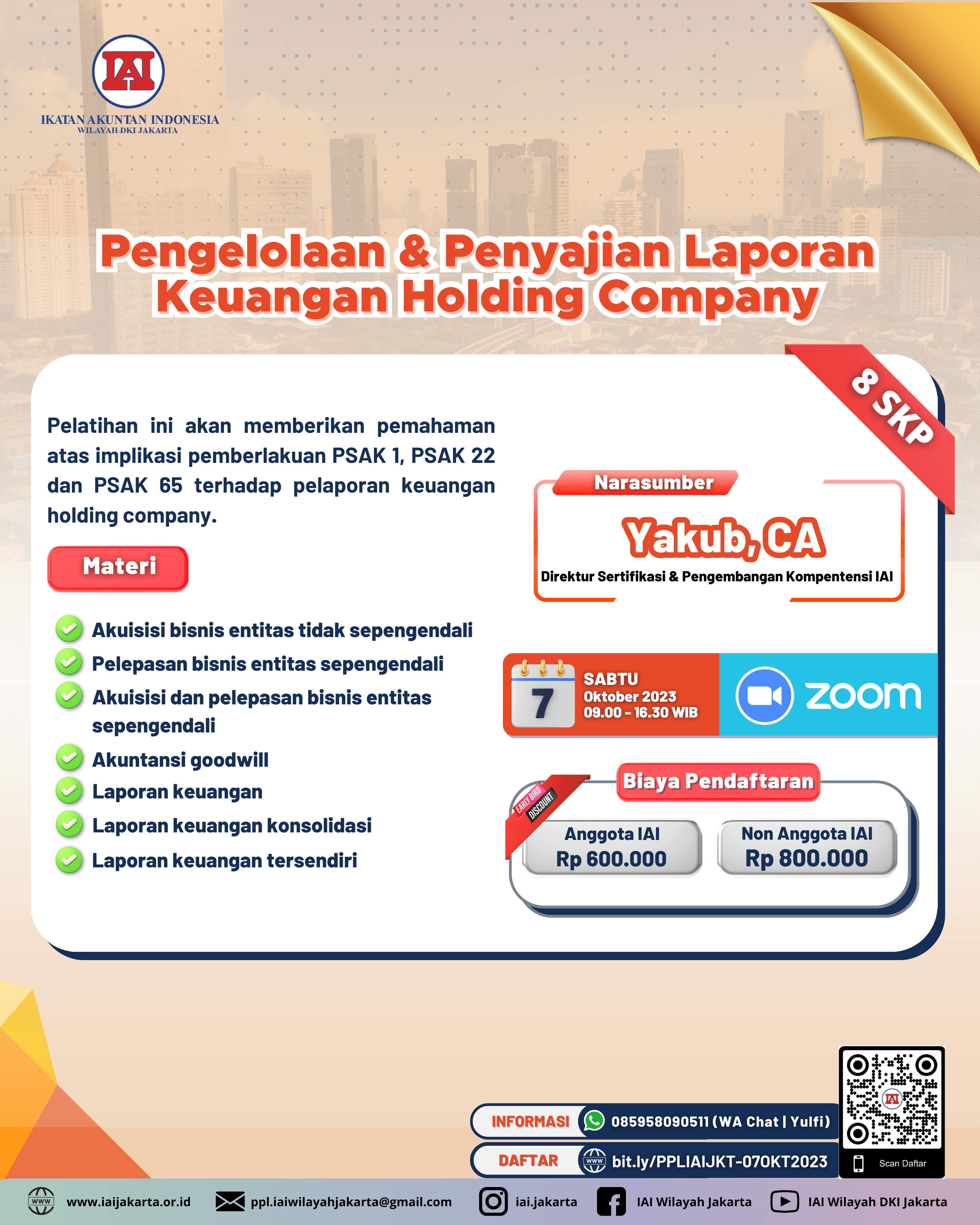 Pengelolaan & Penyajian Laporan Keuangan Holding Company Okt