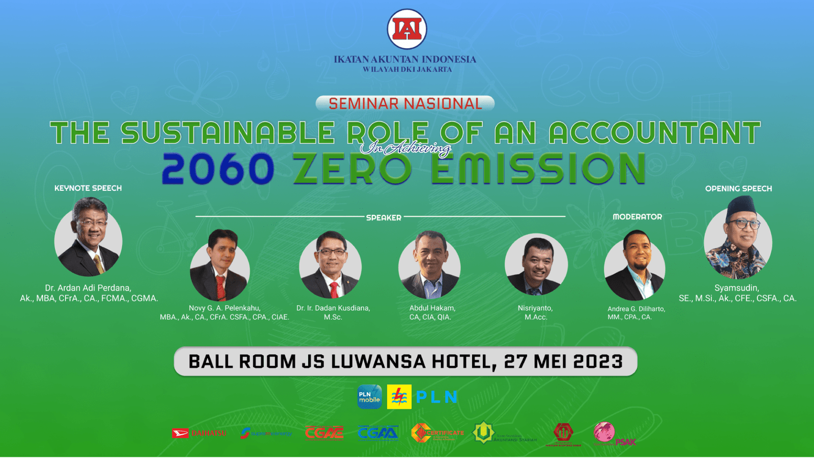 Highlight SemNas - The Sustainability Role of An Accountant in Achieving 2060 Zero Emission