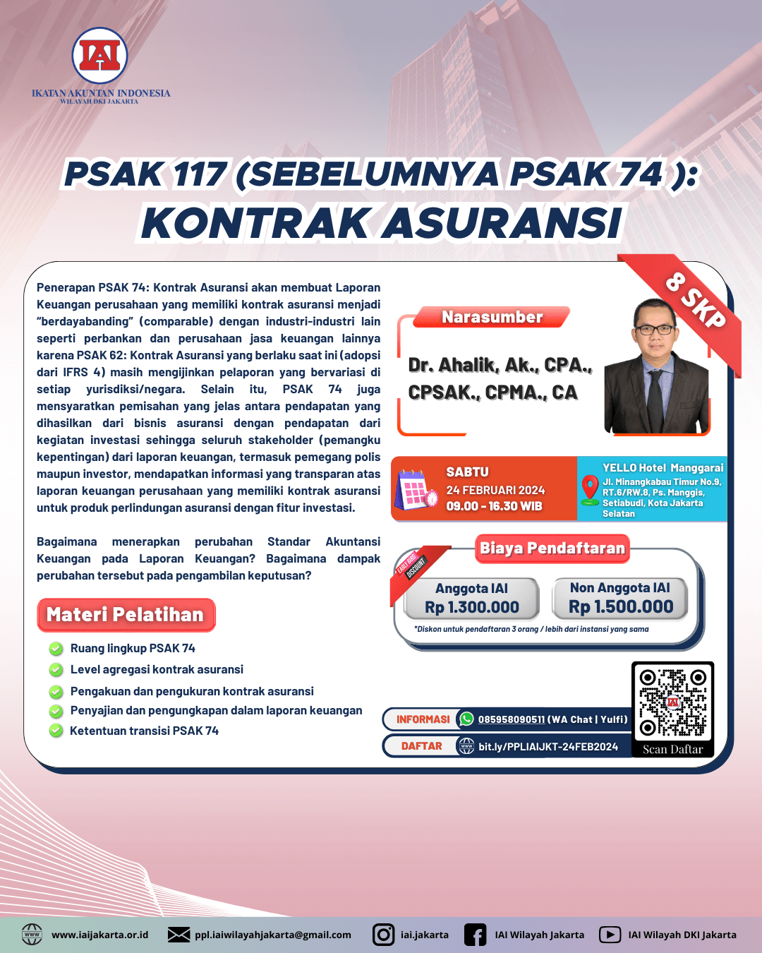 PSAK 117 Kontrak Asuransi