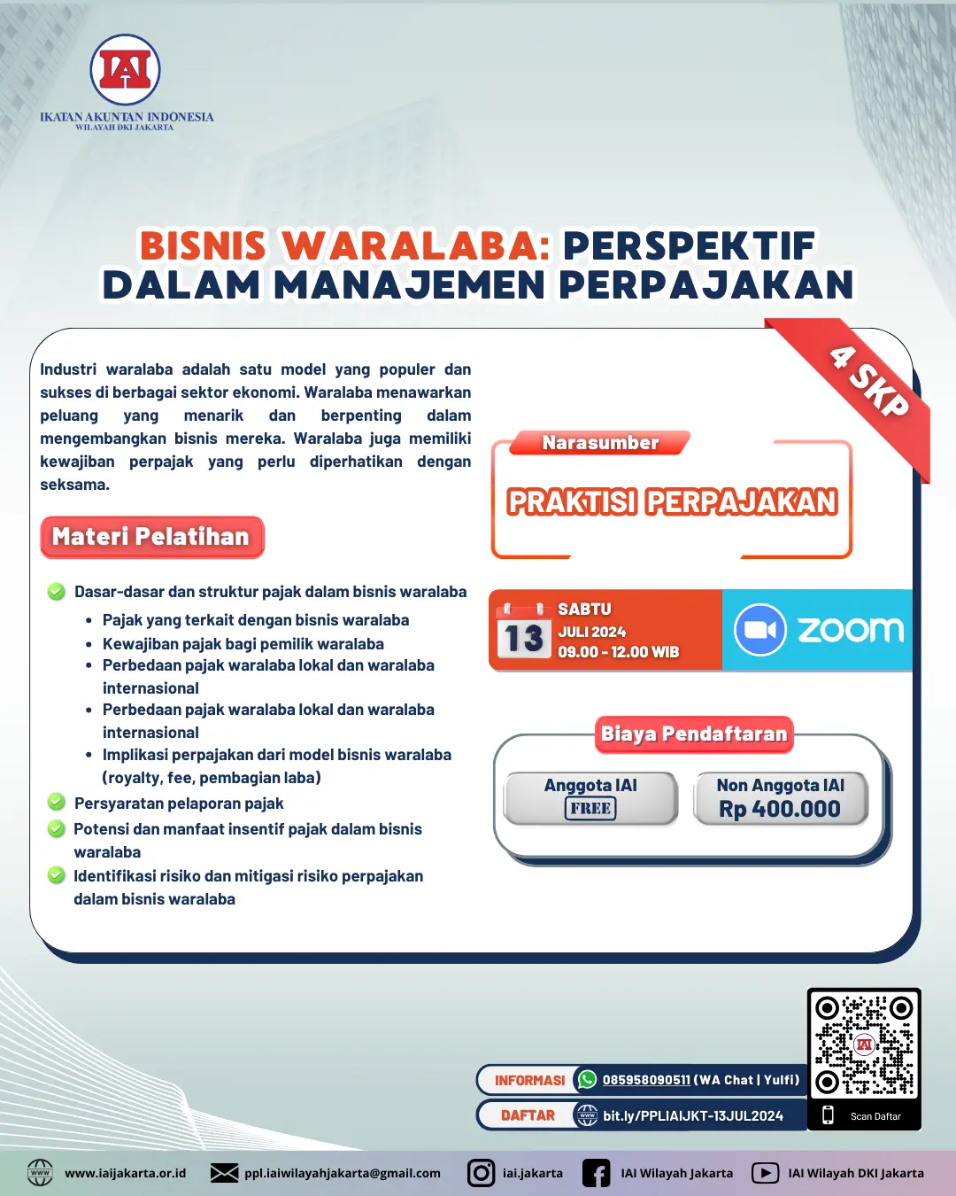 Bisnis Waralaba Perspektif dalam Manajemen Perpajakan
