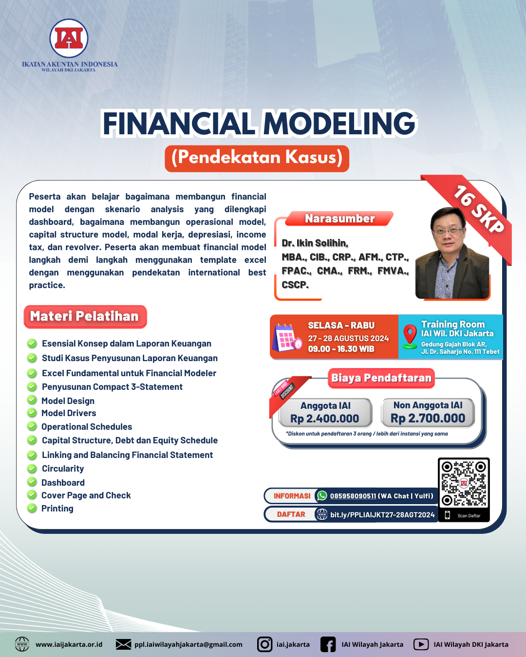 Financial Modeling (Pendekatan Kasus) AGT2024