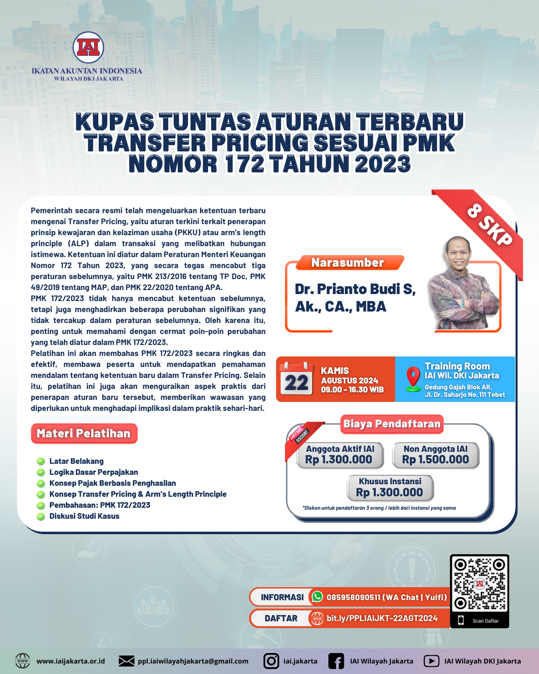 KUPAS TUNTAS ATURAN TERBARU TRANSFER PRICING SESUAI PMK NOMOR 172 TAHUN 2023